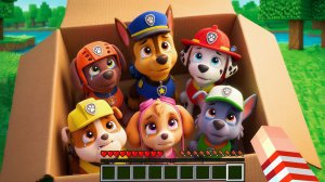 😳ШОК! МНЕ ПОДБОСИЛИ ЩЕНЯЧИЙ ПАТРУЛЬ В МАЙНКРАФТ!  PAW PATROL МУЛЬТИК ДЛЯ ДЕТЕЙ