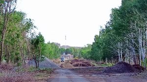 Магнитогорск, реконструкция парка Ветеранов Магнитки, Северный пляж реки Урал (03.06.2023)