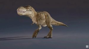 Анимация Динозавра