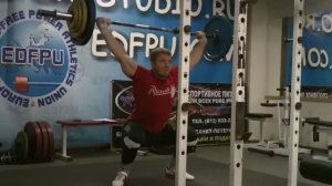 Рывок 100 кг + замедленное видео. Спортстудия Георгия Зобача