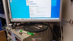 Матплата Asus X7400PC заказ 19245 - контрольный запуск .