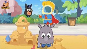 Храбрый шериф Лабрадор: следите за своими вещами! Познавательный мультфильм.