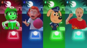 ШЕРИФ ЛАБРАДОР Против ЩЕНЯЧЬЕГО ПАТРУЛЯ и ВЛАДА И НИКИ 🐶 ЭПИЧЕСКАЯ БИТВА ГЕРОЕВ! (Кофен Дэнс)