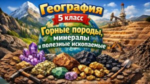 §22 "Горные породы, минералы и полезные ископаемые", География 5-6 класс, Полярная звезда