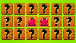 Развивающий мультфильм для детей "Мемори" (познавательный мультик для малышей)