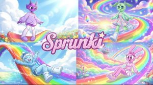 SPRUNKI GIRLS |Слайд Спрунки 🌈✨| (ОФИЦИАЛЬНЫЙ КЛИП)
