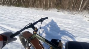 Весенний заезд на мото-фэтбайке.🤓✌️👍