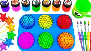 Мультики для детей. Яркое Волшебное Превращение красок в игрушки. Мультики для малышей