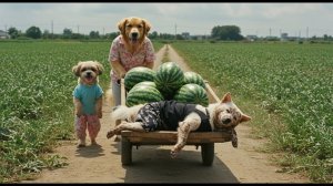 Арбузы распроданы! Что осталось после торгового дня...? 🍉🐾 📖