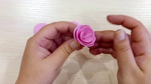 Красивый цветок из фоамирана без нагрева. МК цветок из фоамирана своими руками