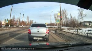 Пример записи видеорегистратора TrendVision MR-2K