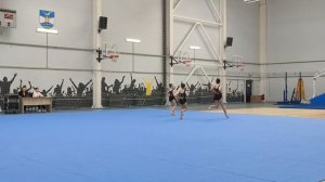 ТР 3 юношеский разряд, Плахова - Поминова - Федосова, КРОО ФСА, Комбинированное упражнение