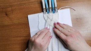 Повязка на весну "Плетёнка"