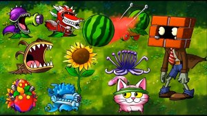 Зомби против растений! FUSION Plants vs Zombies ПвЗ PvZ Растения против Зомби