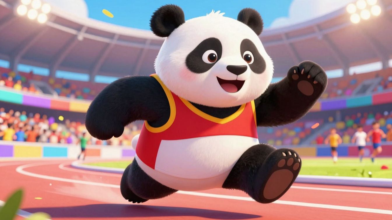 🐼ПАНДОЧКА НА СПОРТИВНЫХ СОРЕВНОВАНИЯХ: ВЕСЁЛЫЕ ПРИКЛЮЧЕНИЯ | Развивающий мультфильм для детей