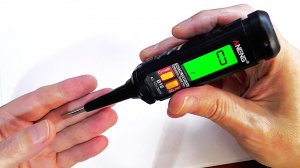 Настройка точности, переход на аккумуляторы и зарядка внутри индикаторной отвёртки ANENG B16.