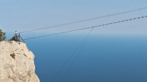 Подвесной мост на Ай-Петри