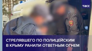 Стрелявшего по полицейским в Крыму ранили ответным огнем
