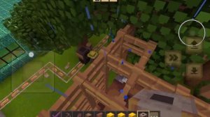 Делаю ремонт на своём чердаке в Майнкрафте