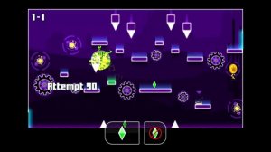 я играю в геоми три Даш часть 2