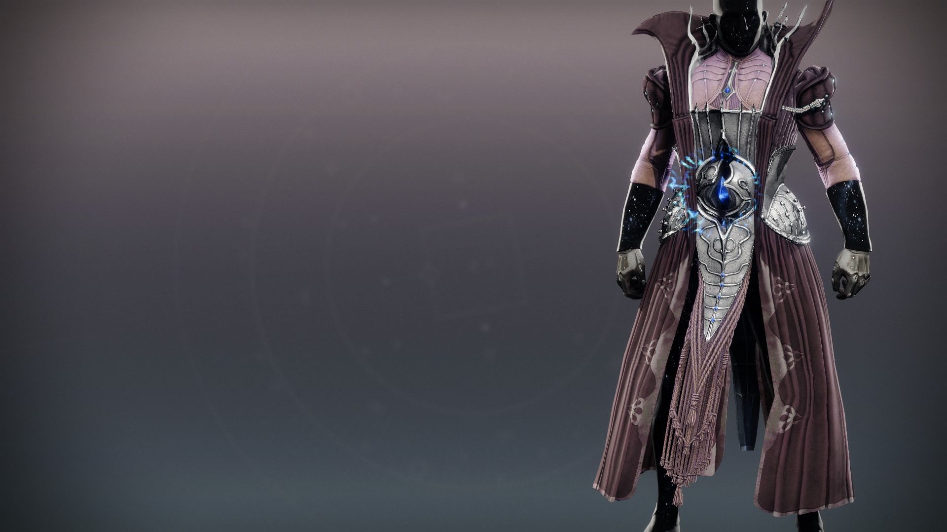 Дестини 2. Дополнение Отступники - Варлок Нагрудник Покрытые инеем одеяние (тест).