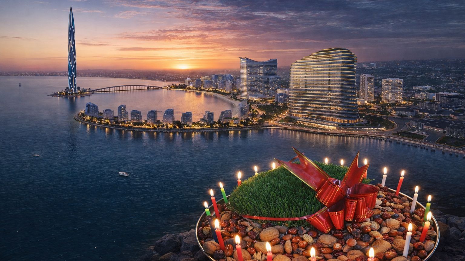  Panorama by Elie Saab  особый подарок с роскошными квартирами на побережье Каспийского моря 