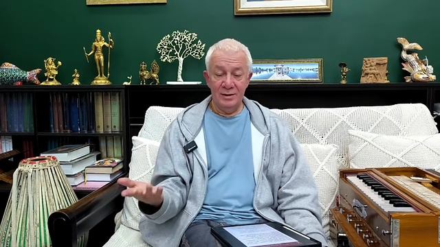 10.12.2024 Шримад-Бхагаватам 4.3.1-25. Е.М. Чайтанья Чандра Чаран прабху. Вриндаван Парк
