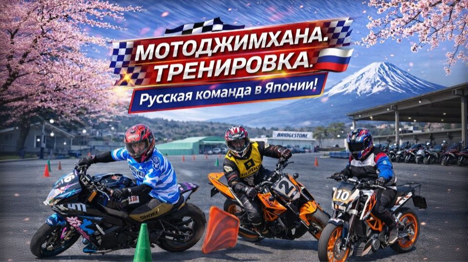 Мотоджимхана. Тренировка  Русская команда в Японии.