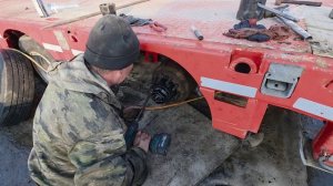 Заканчиваем обслуживать оси Джилъян #джийлан #трал