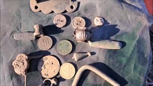 Первый коп по проталинам!