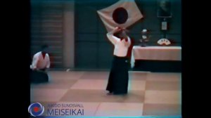 97.Aikido Jo Tai Ken Gyaku Hanmi Sankyo Nishio Sensei Uppsala 1994