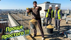 Как поднять груз шуруповёртом. Супер преспособа за 10 минут. Жизнь в деревне.