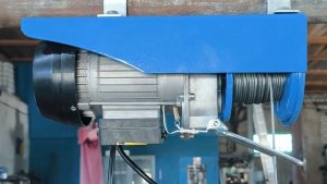 Электрическая стационарная таль 250/125кг 10/20м Shtapler обзор разборка тест