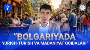 Bolgariya madaniyati va odob qoidalari