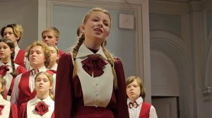 Ave Maria Ф. Шуберт (переложение Виктора Попова), Большой детский хор им. В. Попова, Вера Шараевская