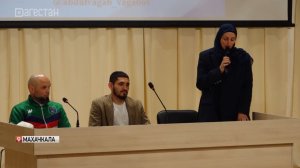 Встреча со спортсменами прошла в махачкалинской СОШ №54