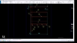 Текла,Tekla Structures. 45. Площадка переходная. Редактирование  чертежа КМД. Лестница