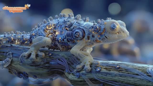 Мультики для детей. Волшебные животные будущего. Очень залипательно.