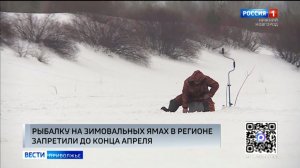 Рыбалка на зимовальных ямах в Нижегородской области запрещена до конца апреля