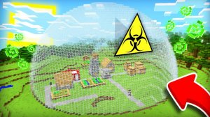 ВСЮ НАШУ ДЕРЕВНЮ ЗАКРЫЛИ НА КАРАНТИН В МАЙНКРАФТ | Компот Minecraft