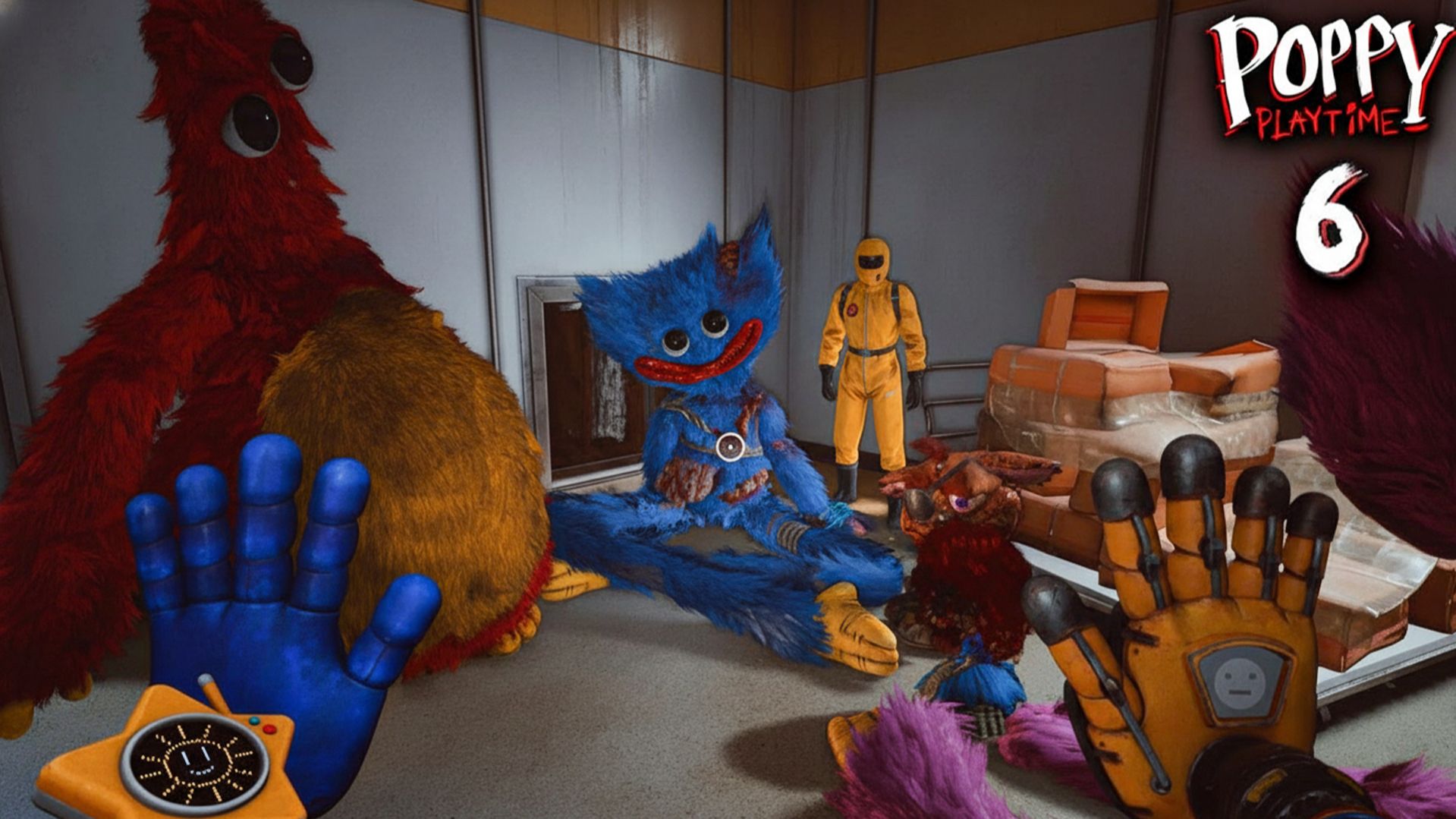 Прототип обнаружил логово Поппи - Poppy Playtime: Глава 6 (Игровой процесс)