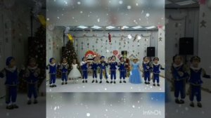 "Саҥа Дьыл кэллэ" сл. М. Пермяковой, муз.
Джеймс Лорд Пьерпонта, подг. гр. Росточек