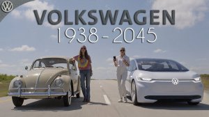 Volkswagen Эволюция лучших моделей 1938-2045 История трансформации автомобиля #Technoyarus