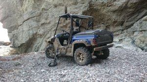 Поездка на багги с собакой.  Ямаха  полуостров  Краббе  Хасанский район