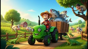 Забавная обезьянка | Милая обезьянка заботится о животных | Мультфильм про обезьянку 🐵😍