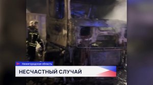 В Дзержинске на трассе М-7 загорелись 6 фур