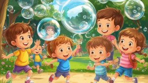 детский танец пузыри