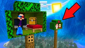 🌊ВЫБЕРИ ДОМ НА ДЕРЕВЕ ЧТОБЫ ВЫЖИТЬ ПРОТИВ ЦУНАМИ В МАЙНКРАФТ! ШЕДИ МЕН MINECRAFT