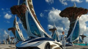 Future City 3000: AI Smart Utopia, Autonomous Transit, Luxury Domes & Neon Mega Roads