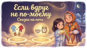 Сказки на ночь | Если вдруг не по‑моему | Сказка на ночь для детей 3+